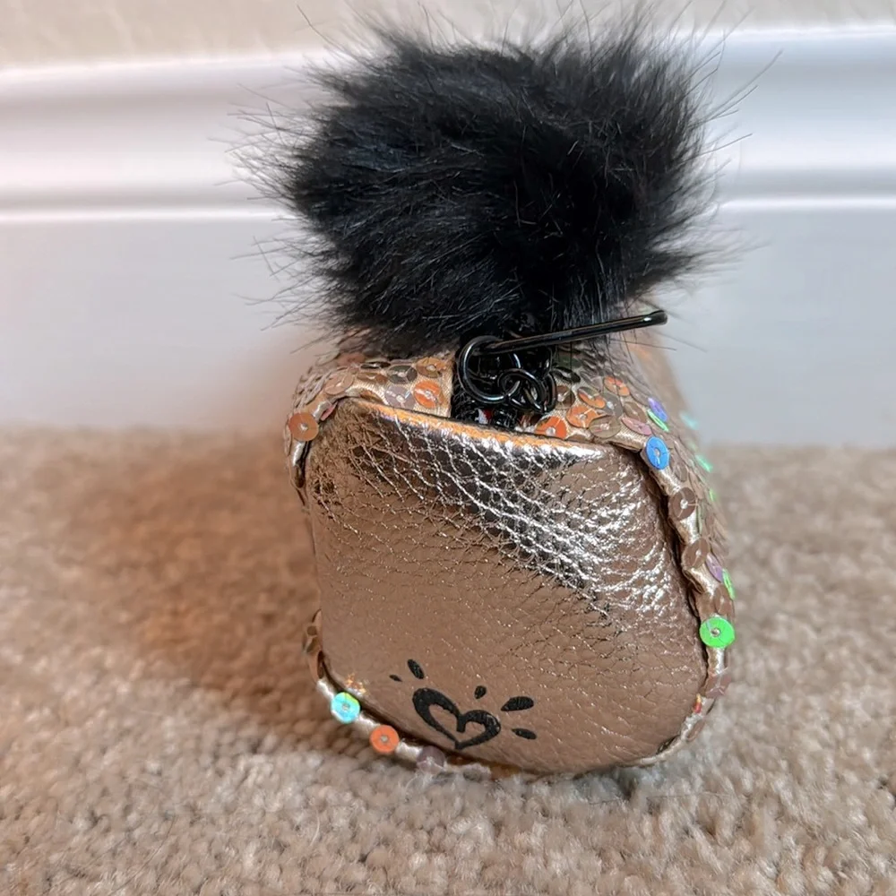 Justice Sequined Cat travel case